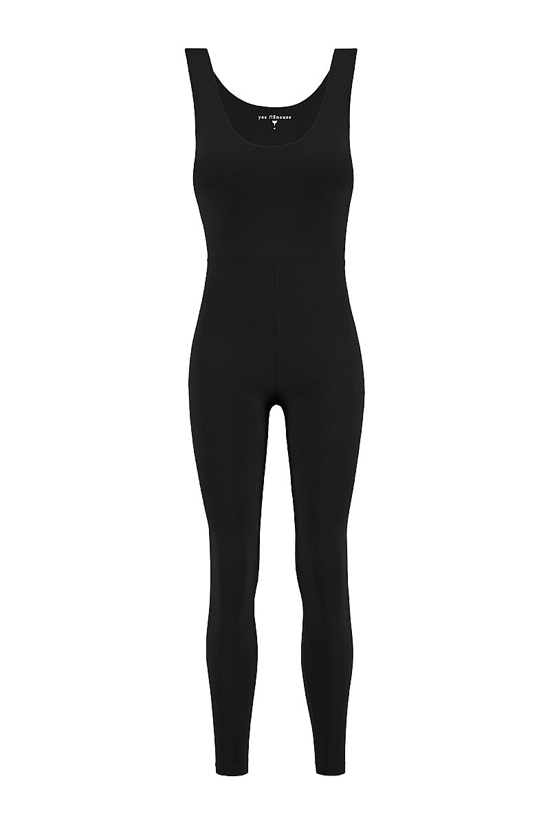 ARIANA - COMPRESSIVE JUMPSUIT W/ RUFFLE BACK - 6