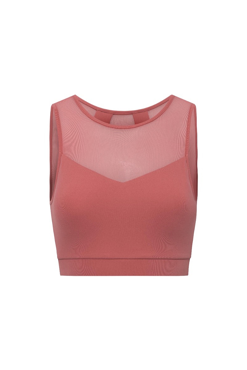 AUBREY BLOSSOMS - SPORTS BRA (W/ CUPS) - 1