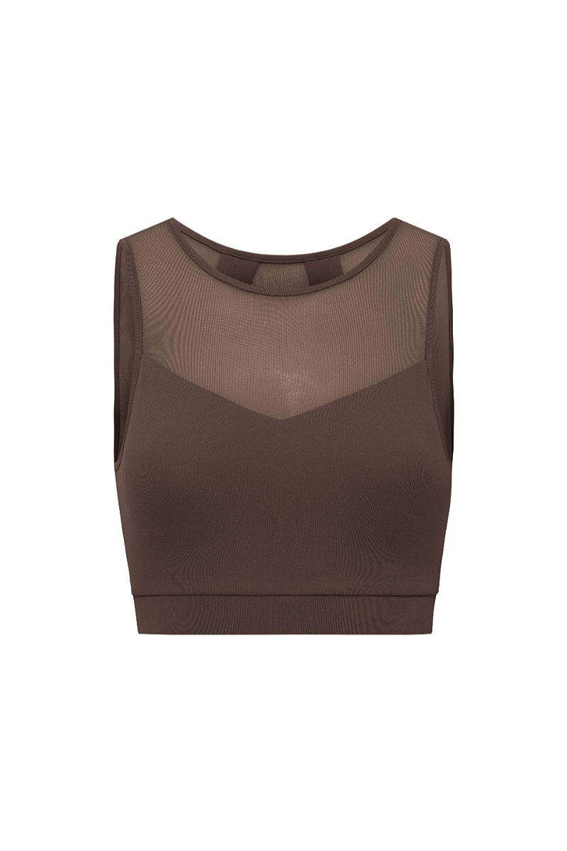 AUBREY BLOSSOMS - SPORTS BRA (W/ CUPS) - 5