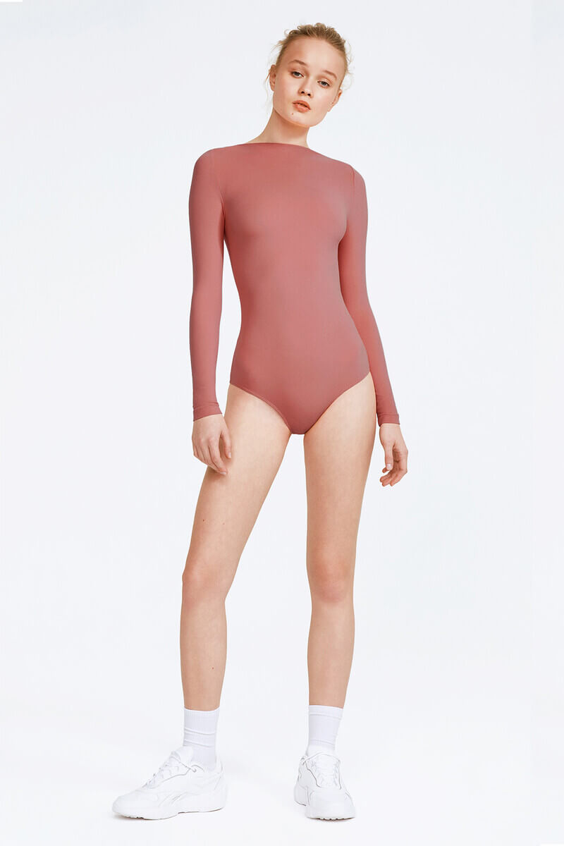 BRIANNE - UZUN KOLLU KAYIK YAKA BODY - 7