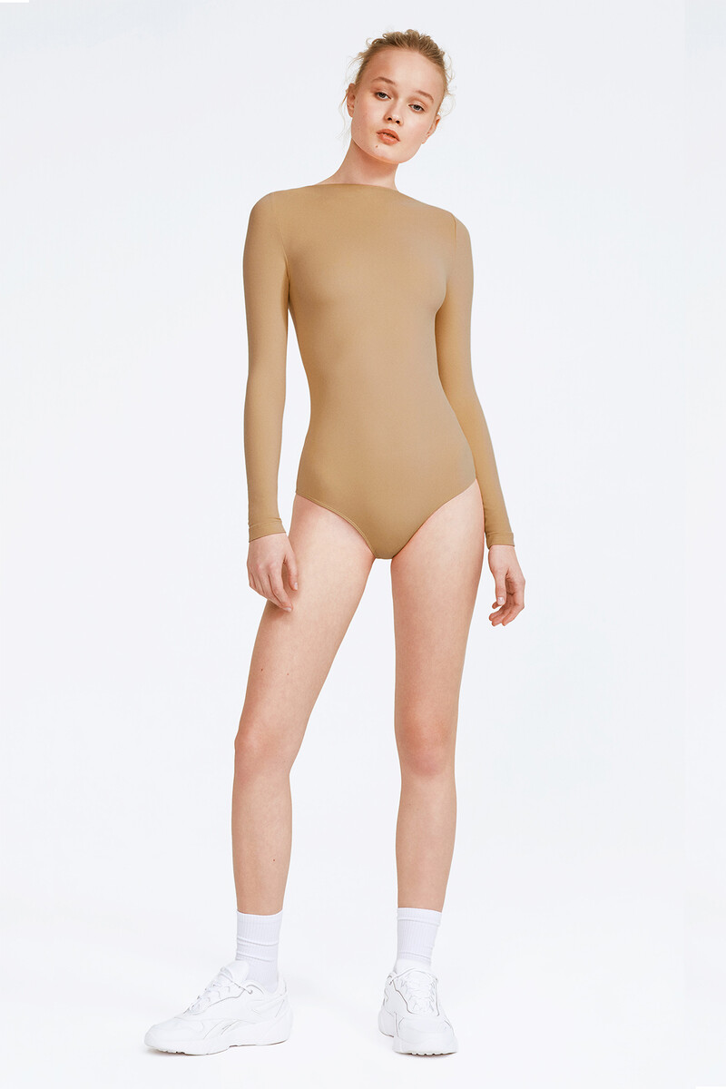 BRIANNE - UZUN KOLLU KAYIK YAKA BODY - 9