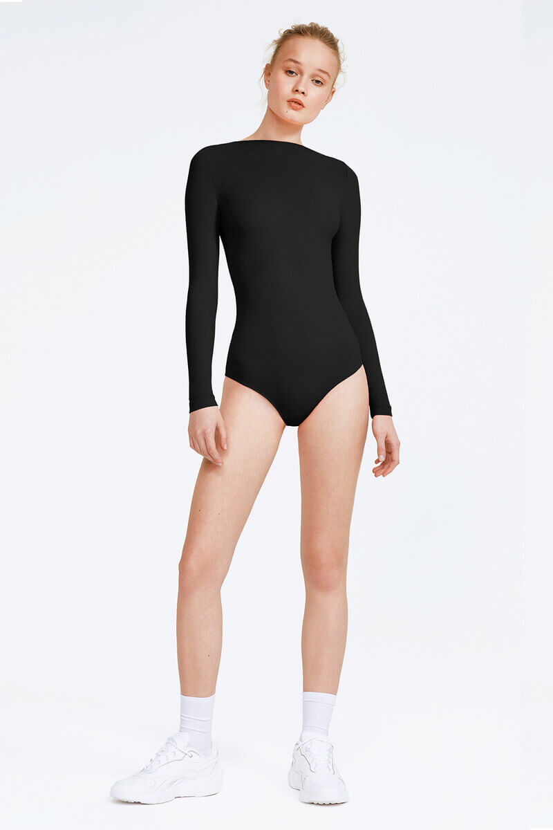 BRIANNE - UZUN KOLLU KAYIK YAKA BODY - 15