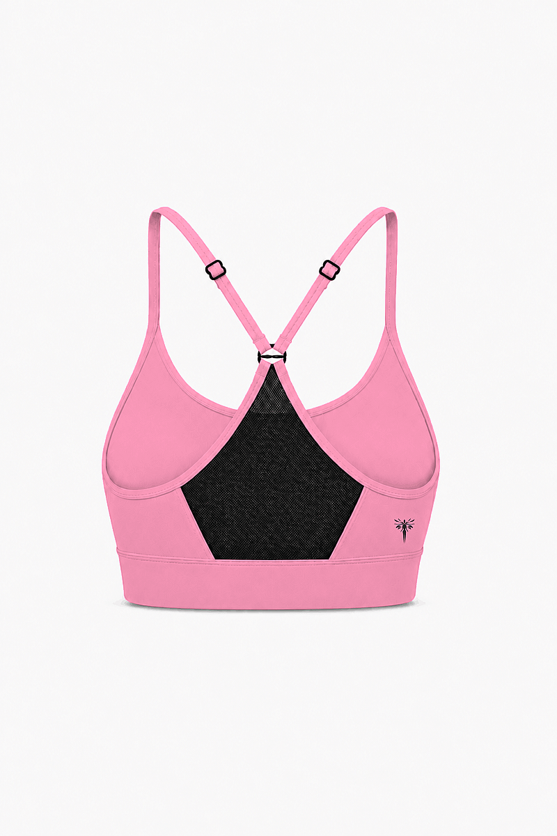 DEBORAH - CROSS BACK MESH DETAIL SPORTS BRA - 8