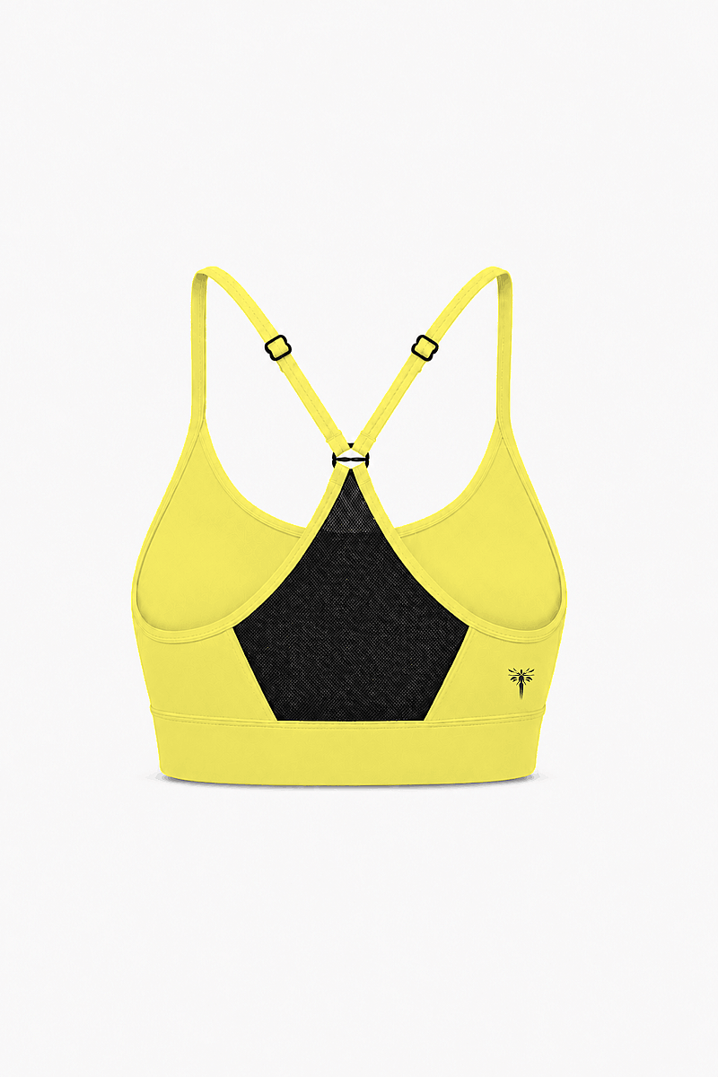 DEBORAH - CROSS BACK MESH DETAIL SPORTS BRA - 11