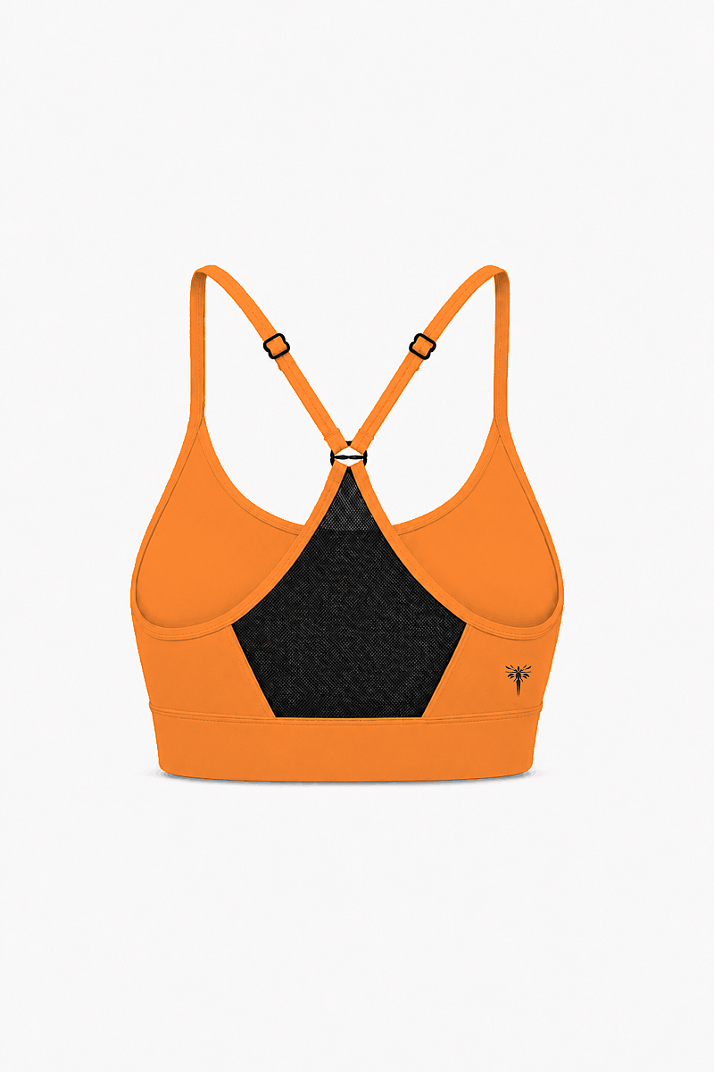 DEBORAH - CROSS BACK MESH DETAIL SPORTS BRA - 15