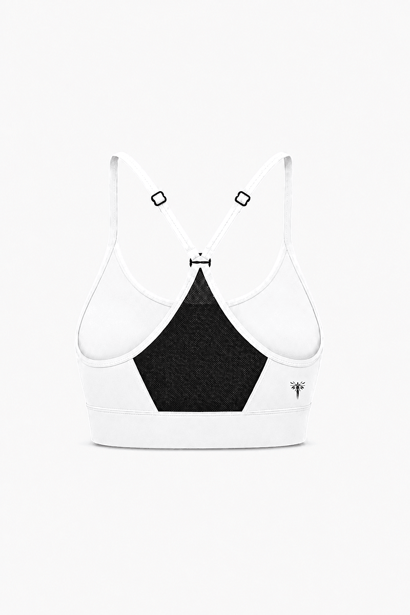 DEBORAH - CROSS BACK MESH DETAIL SPORTS BRA - 20