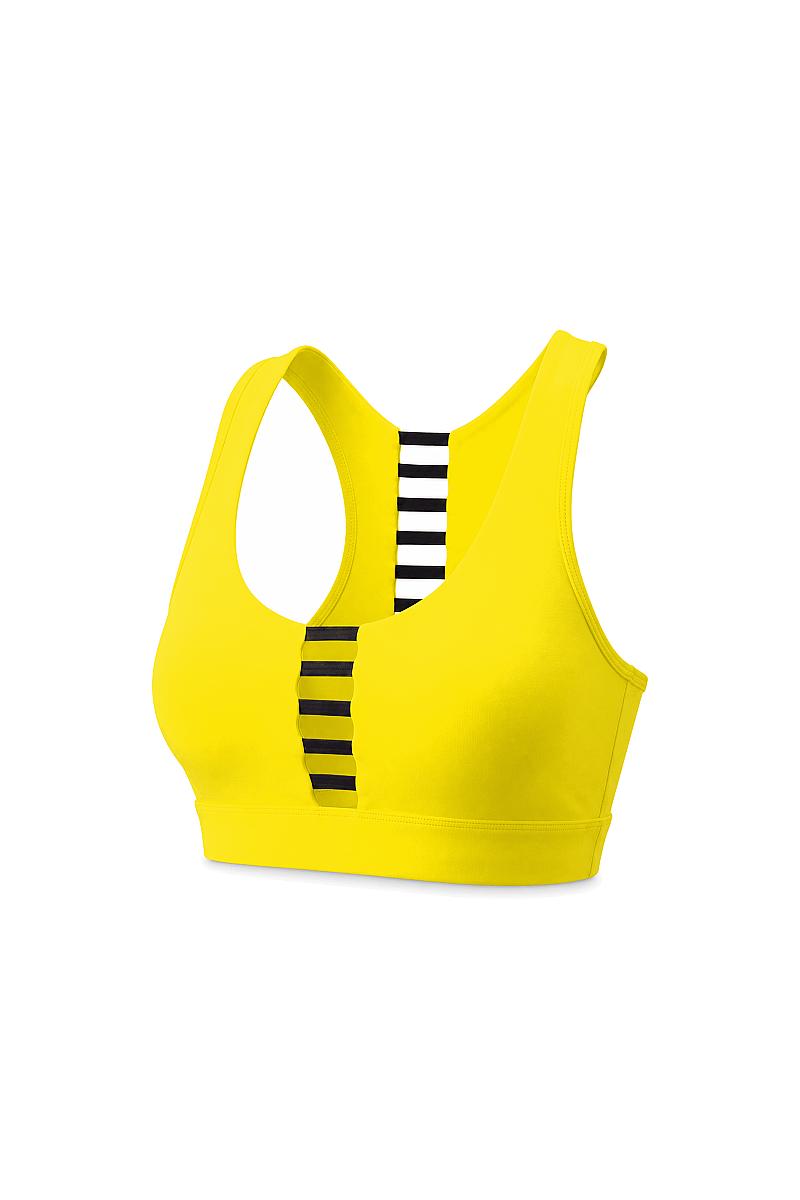 EDNA - COLORBLOCK DETAIL SPORTS BRA - 10