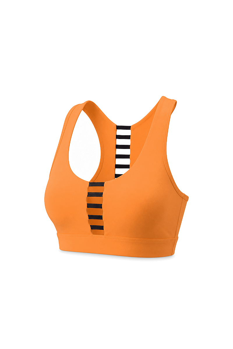 EDNA - COLORBLOCK DETAIL SPORTS BRA - 17