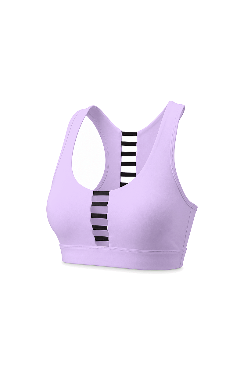 EDNA - COLORBLOCK DETAIL SPORTS BRA - 20