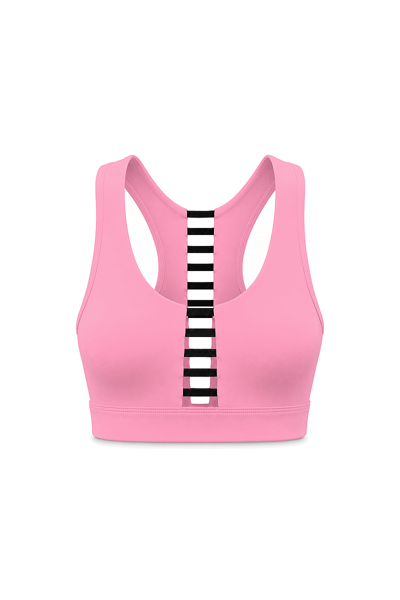 EDNA - COLORBLOCK DETAIL SPORTS BRA - 7