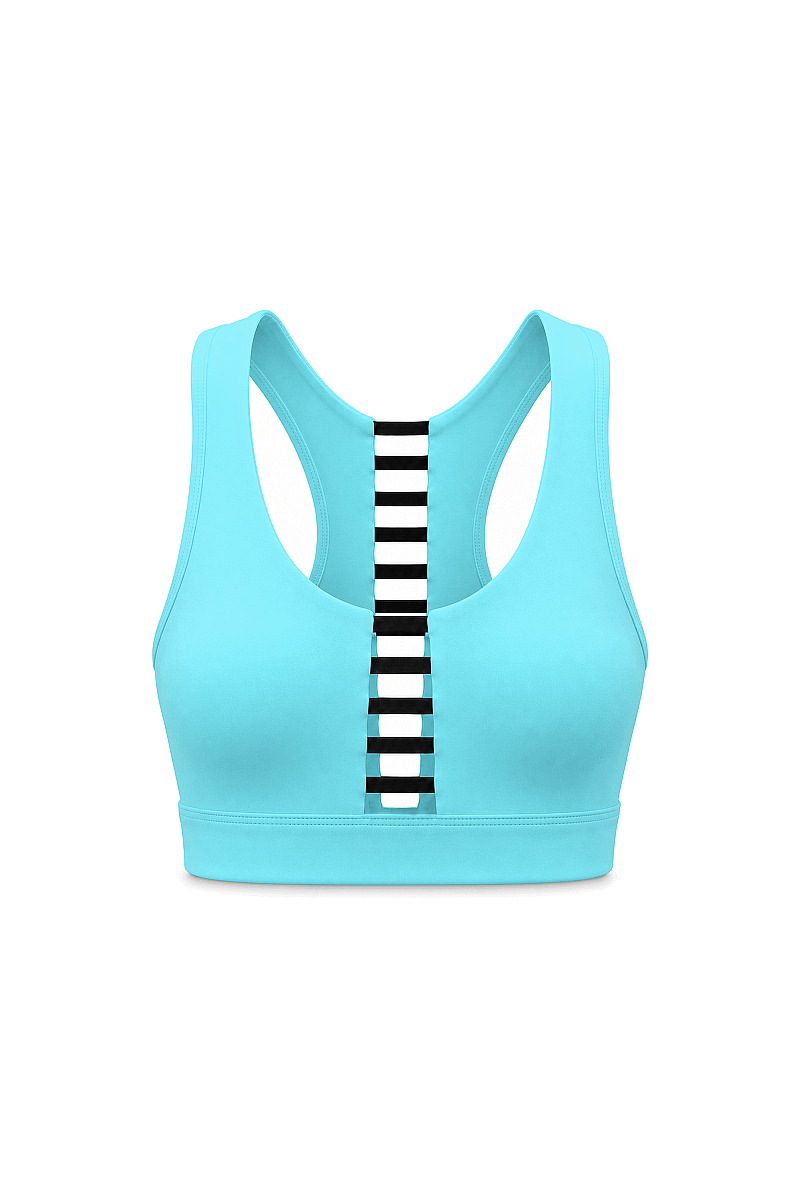 EDNA - COLORBLOCK DETAIL SPORTS BRA - 13