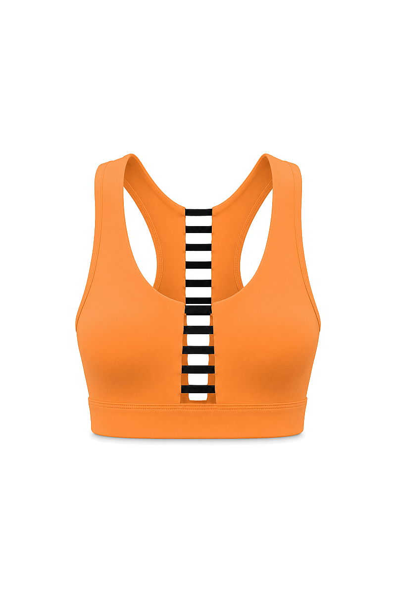 EDNA - COLORBLOCK DETAIL SPORTS BRA - 16