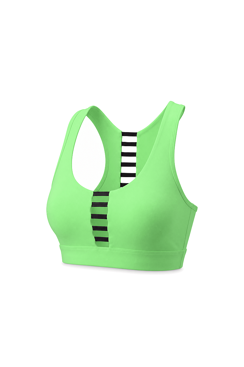 EDNA - COLORBLOCK DETAIL SPORTS BRA - 5