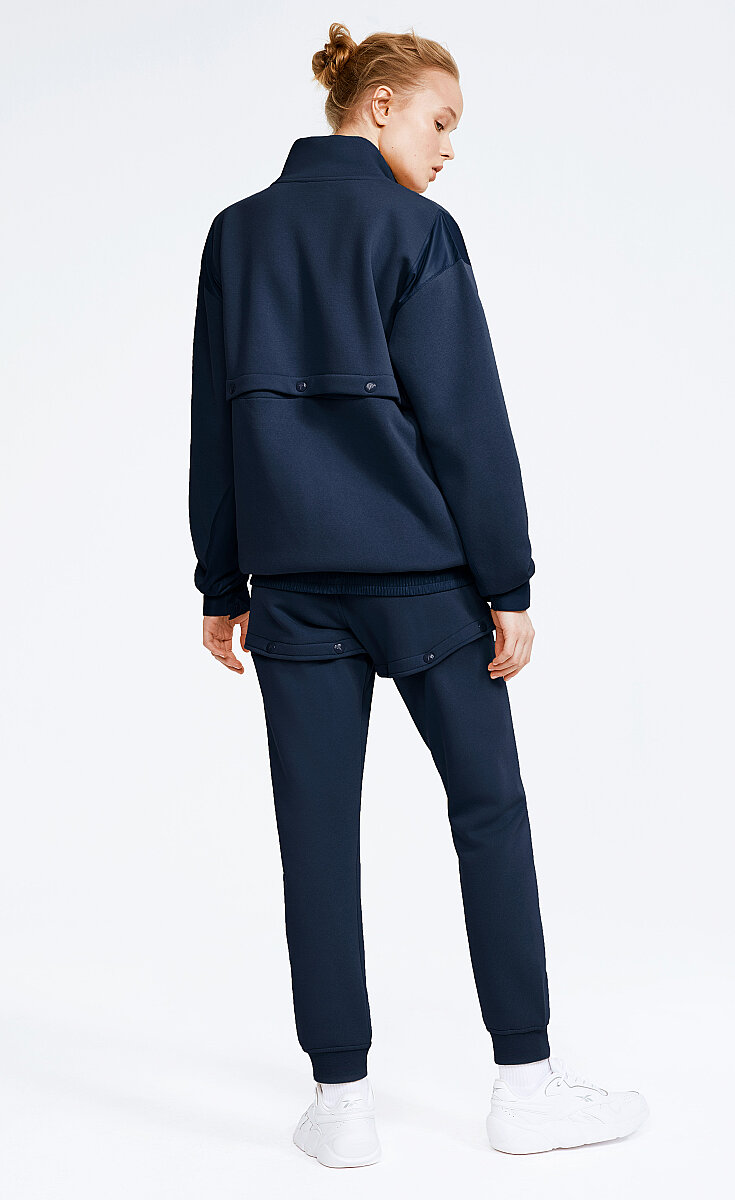 ELLIOT - ELLIOT CROPPABLE FLEECE SWEATSHIRT - 10
