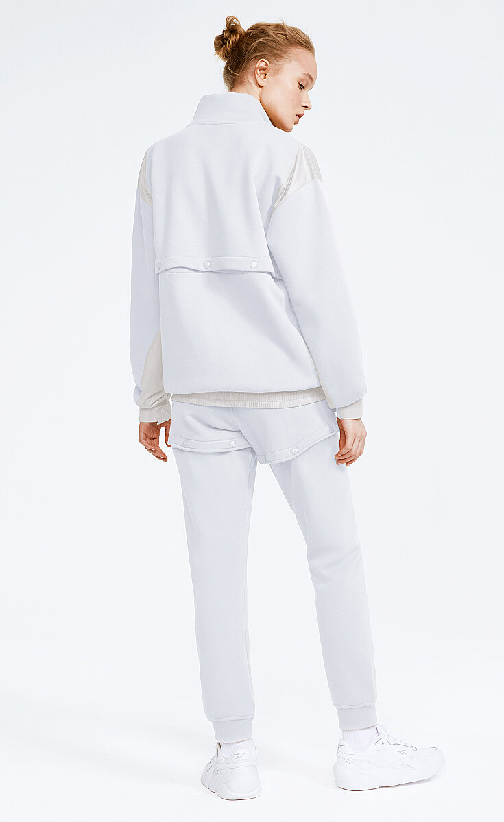 ELLIOT - ELLIOT CROPPABLE FLEECE SWEATSHIRT - 12