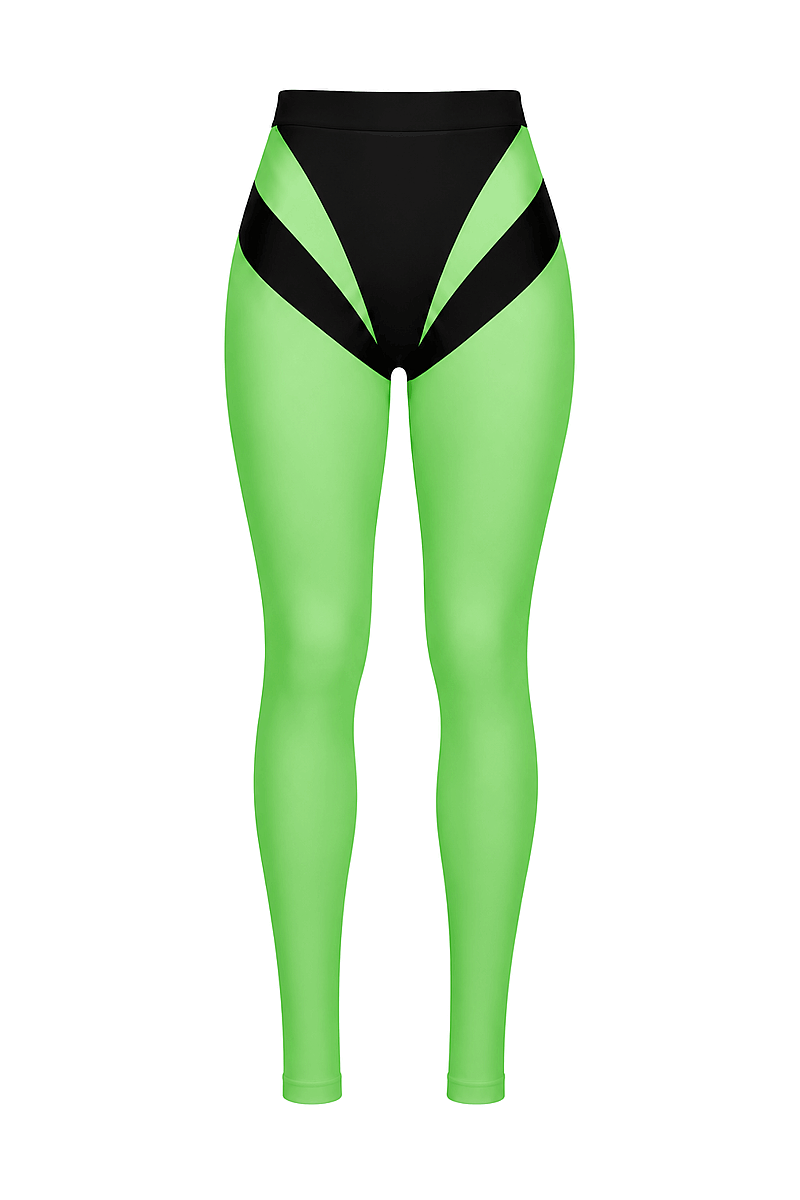 ESTELLE - HIGH WAISTED COLORBLOCK SCULPTING LEGGINGS - 3