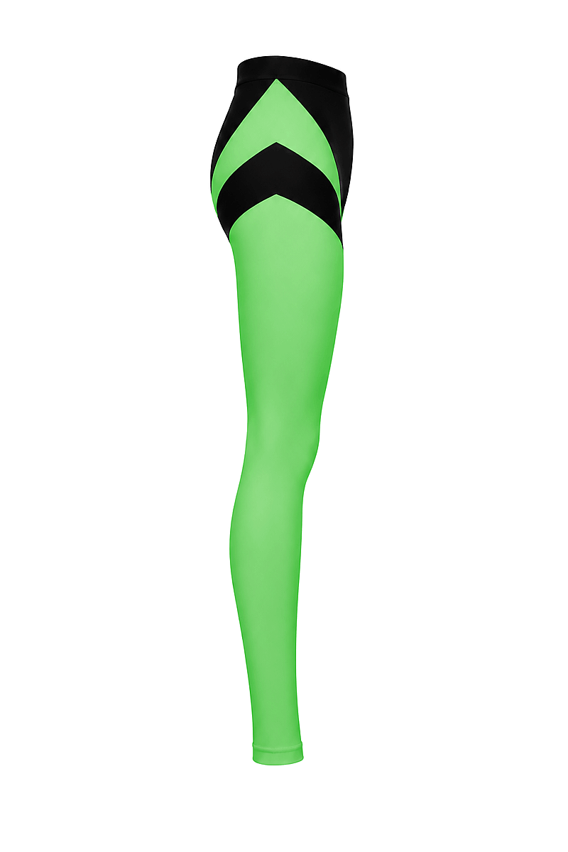 ESTELLE - HIGH WAISTED COLORBLOCK SCULPTING LEGGINGS - 4