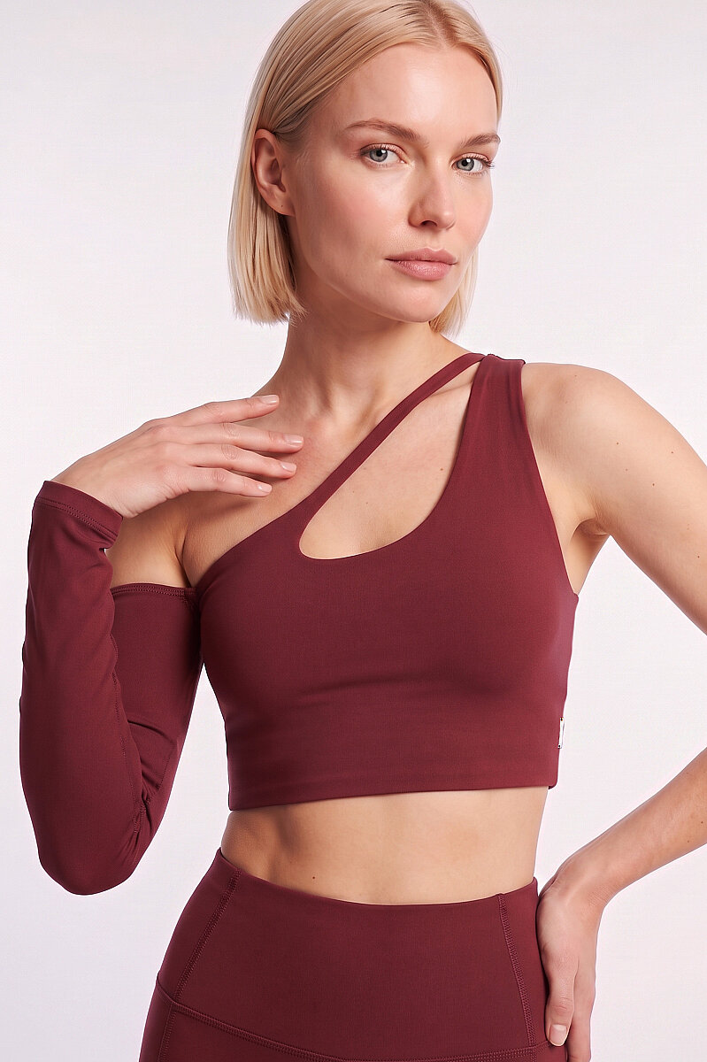 GWEN - SINGLE LONG SLEEVE CROP TOP - 6