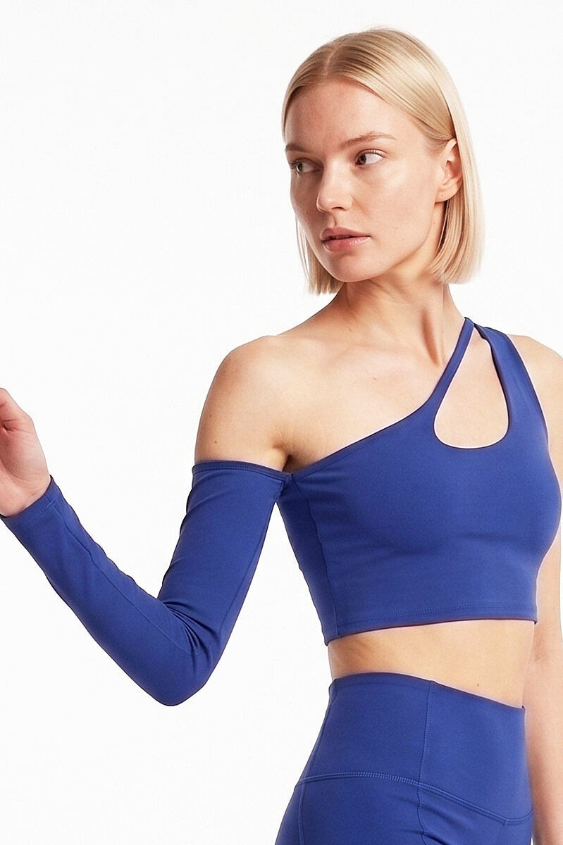 GWEN - SINGLE LONG SLEEVE CROP TOP - (1)