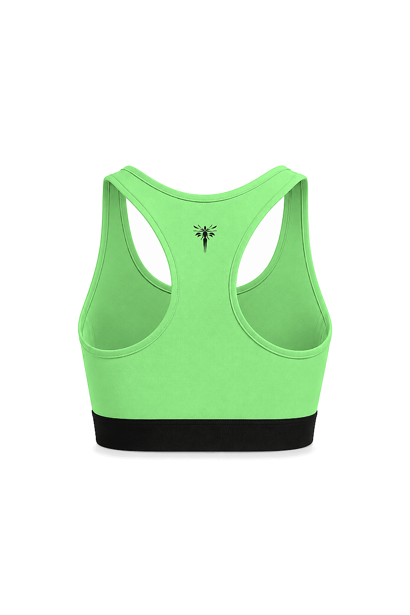 JASMINE - ZIP-UP FRONT DETAIL SPORTS BRA - 5