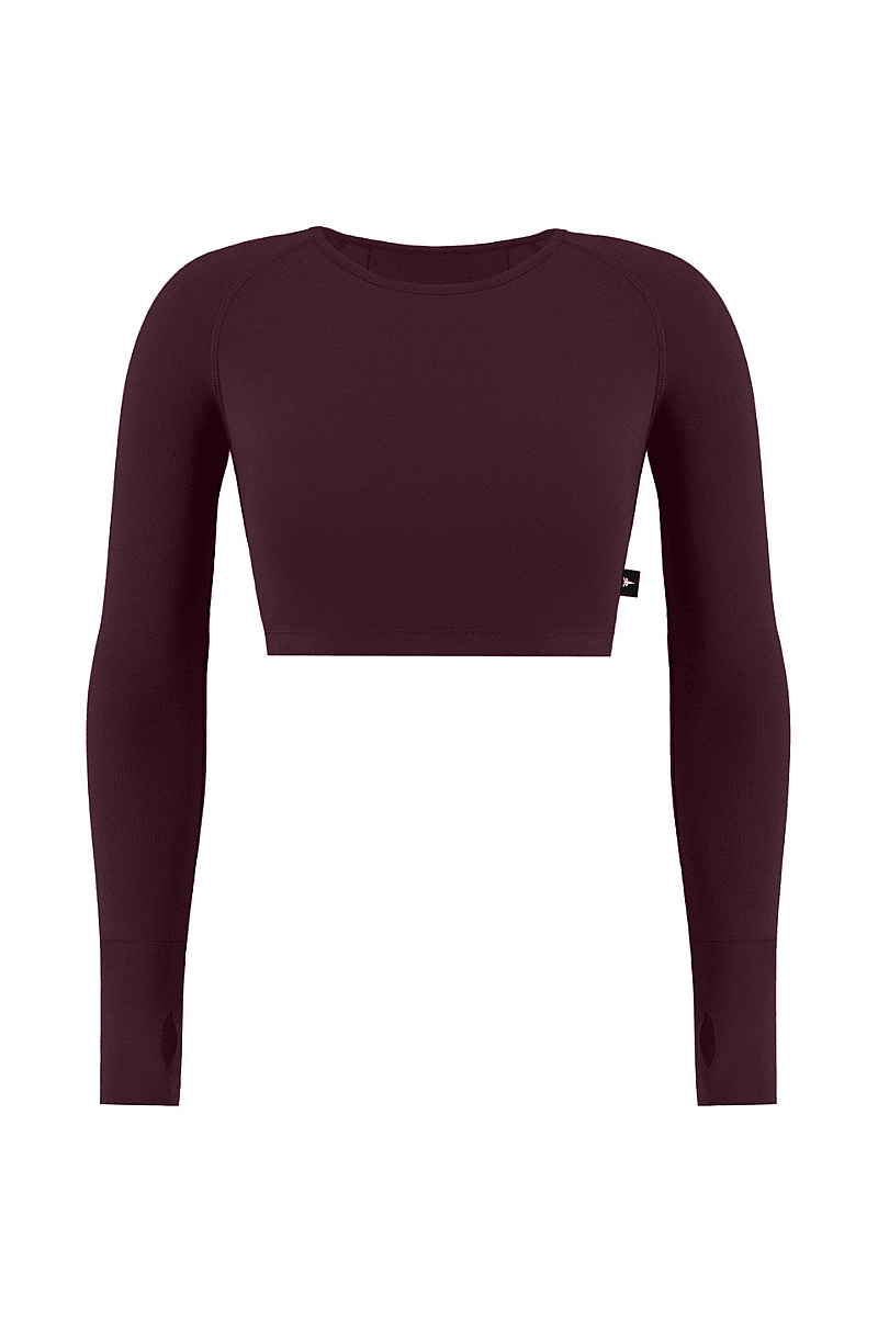 JULIE - LONG SLEEVE CROP TOP - 5