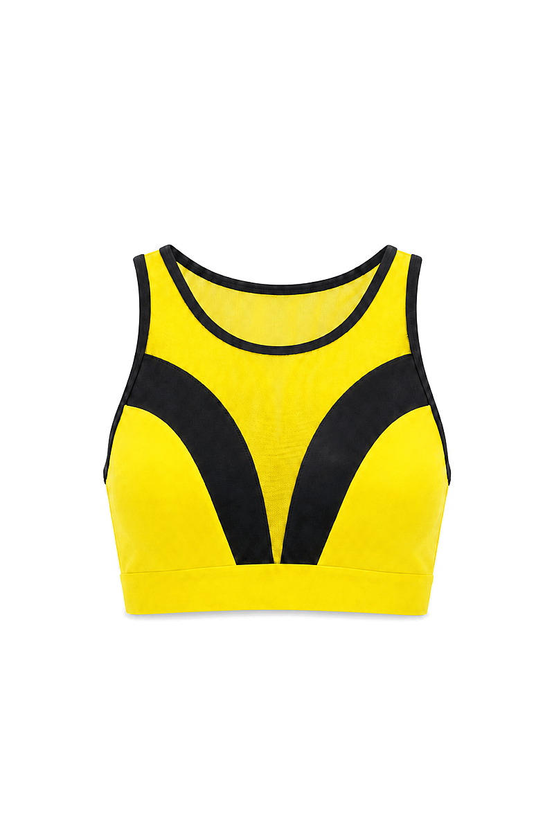 LEA - TÜL PANEL DETAY SPOR BÜSTİYER - 9