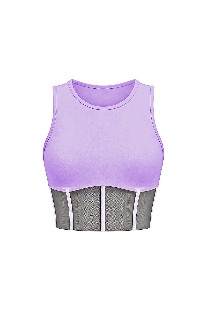 MARY - CORSET DETAIL SPORTS BRA - 18