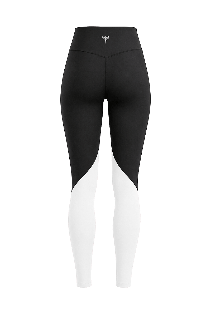 RITA - HIGH WAIST COLORBLOCK SPORTS LEGGINGS - 23