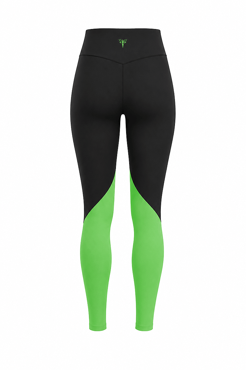 RITA - HIGH WAIST COLORBLOCK SPORTS LEGGINGS - 5