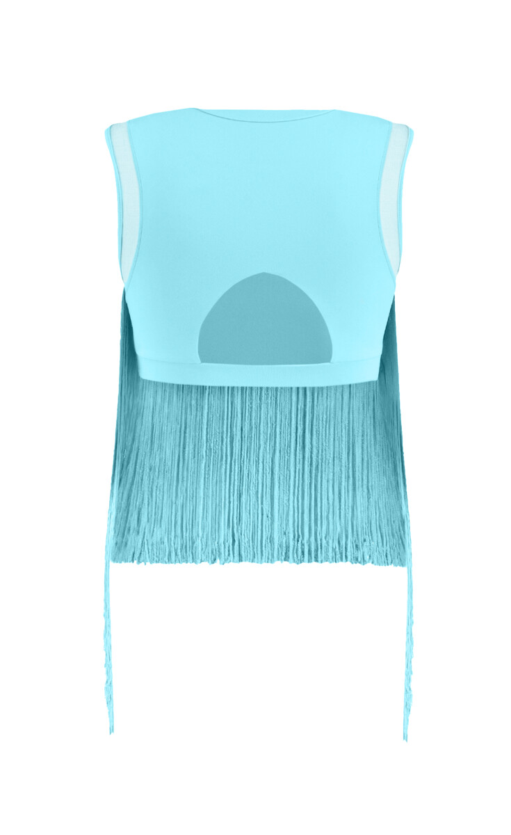 SOPHIA KSL - BACK DETAIL SPORTS BRA (WITH CUPS) - 9