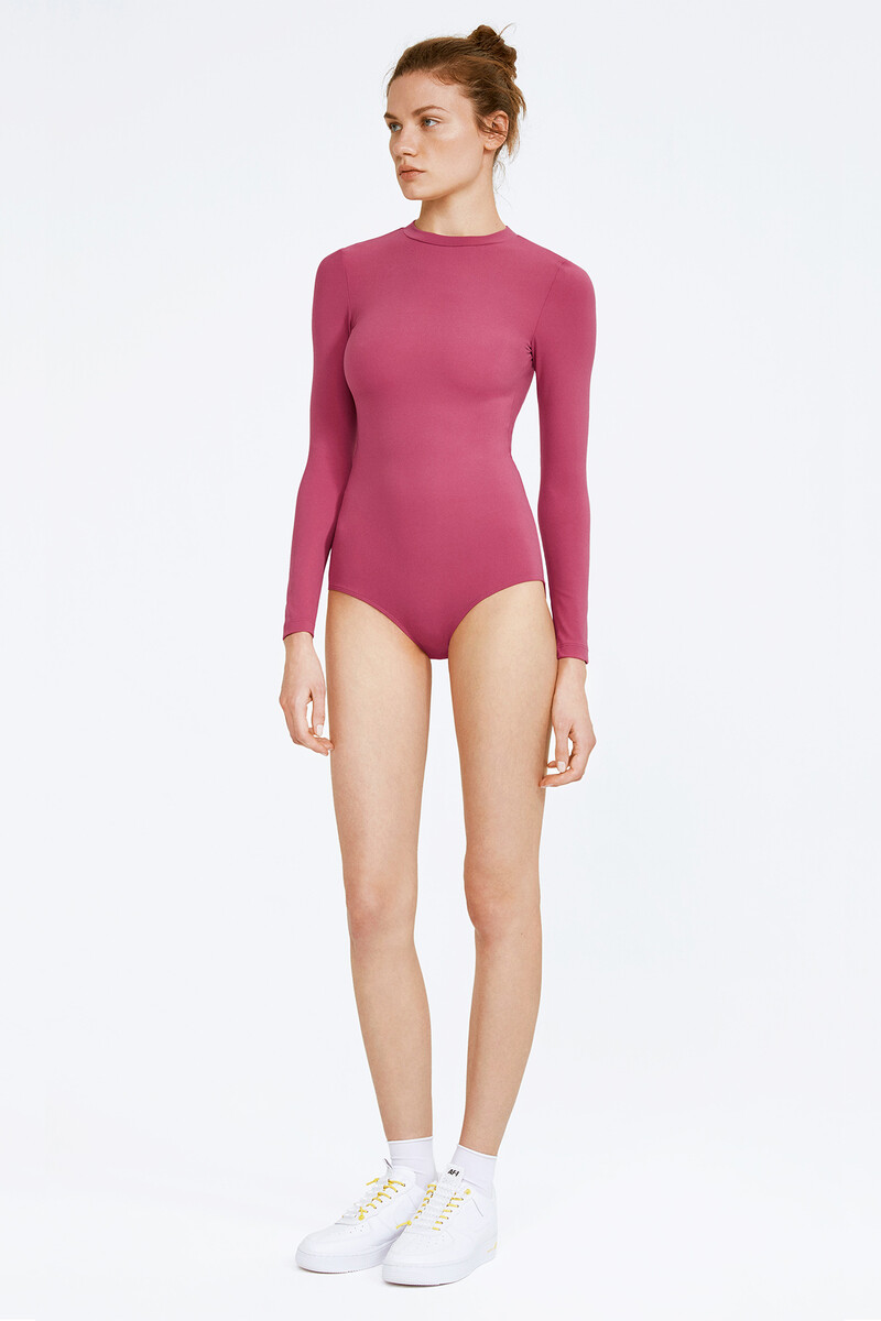 VALLEY - BACKLESS LONG SLEEVE BODY - 3