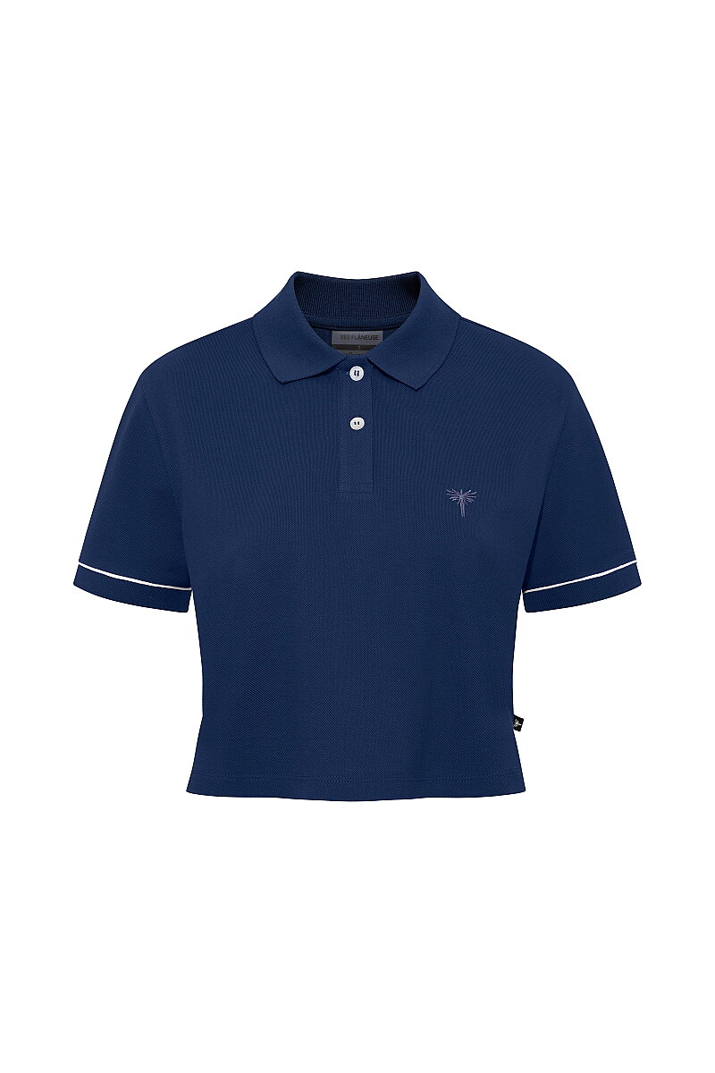 VERONICE - POLO YAKA CROP T-SHIRT - 11