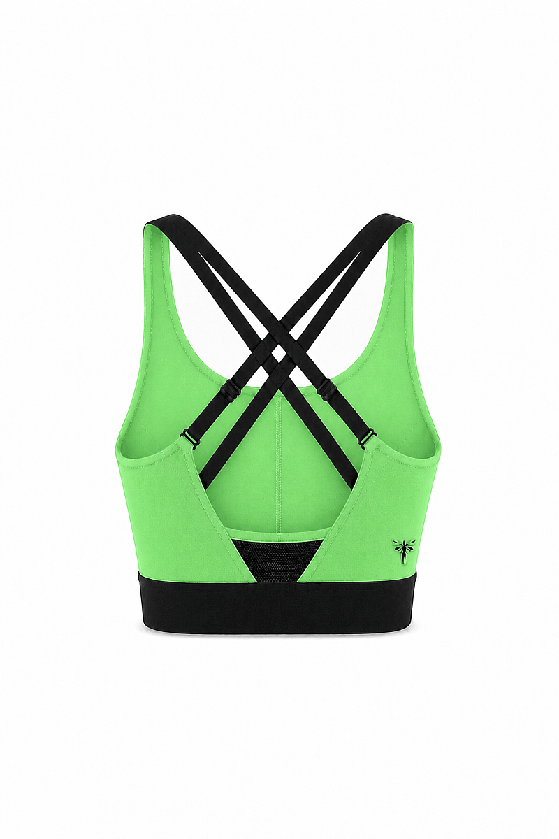 VIVIAN - BACK DETAIL SPORTS BRA - 9