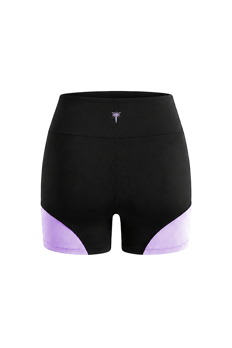 ZARA - COLORBLOCK MINI SHORTS - 18