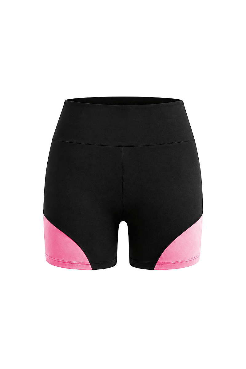 ZARA - COLORBLOCK MINI SHORTS - 4