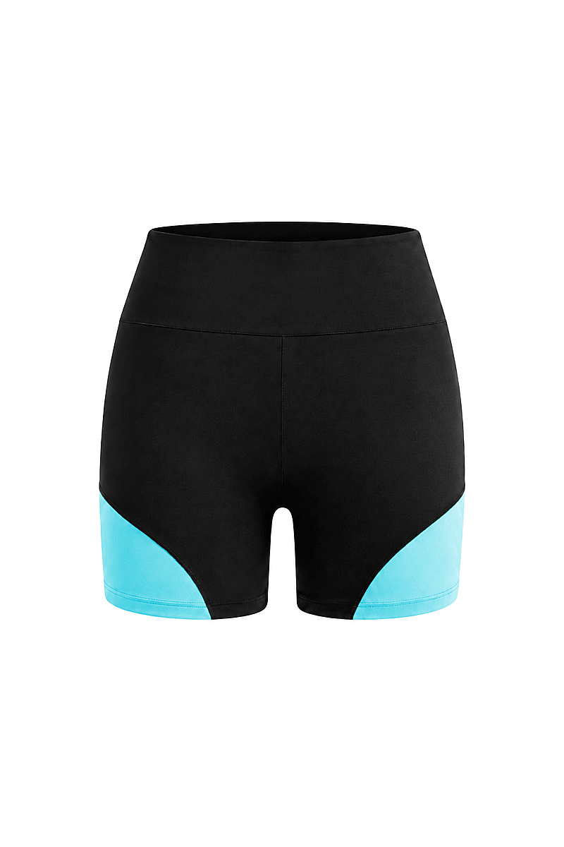 ZARA - COLORBLOCK MINI SHORTS - 10