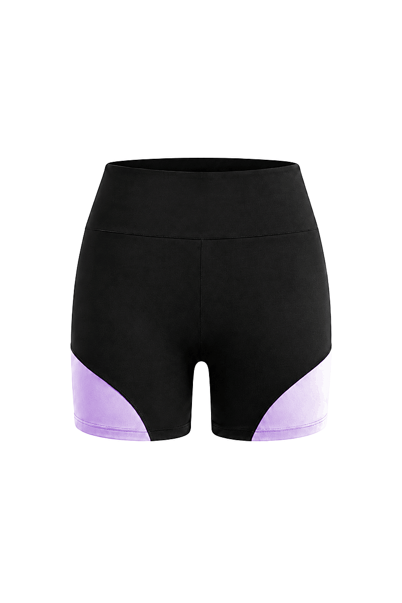 ZARA - COLORBLOCK MINI SHORTS - 16
