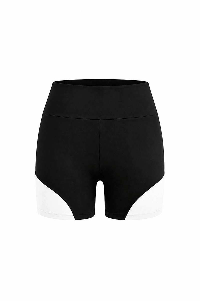 ZARA - COLORBLOCK MINI SHORTS - 19